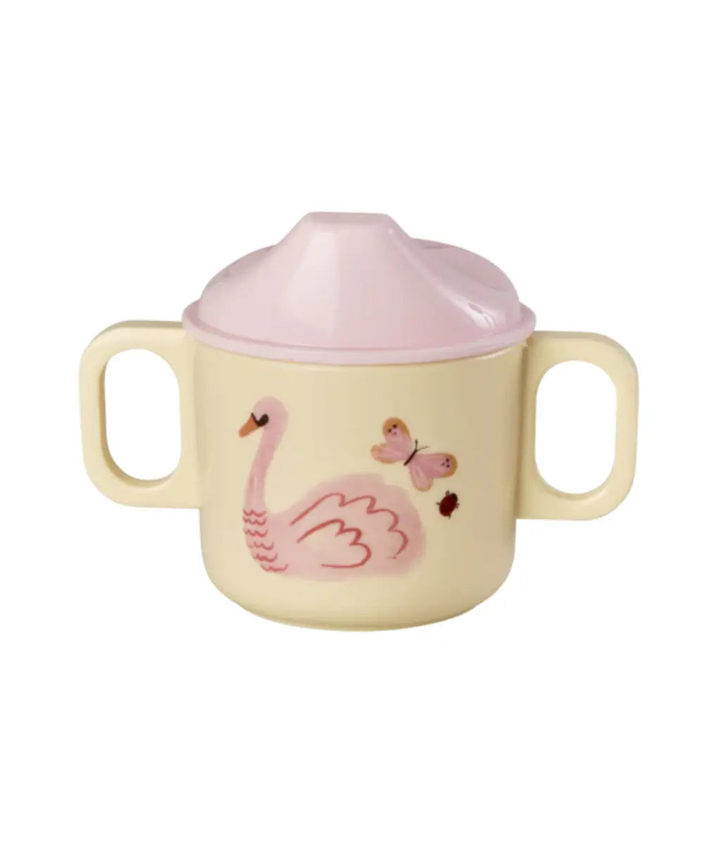 Coffret de vaisselle pour bébé en mélamine motif Fairytale de la marque Rice