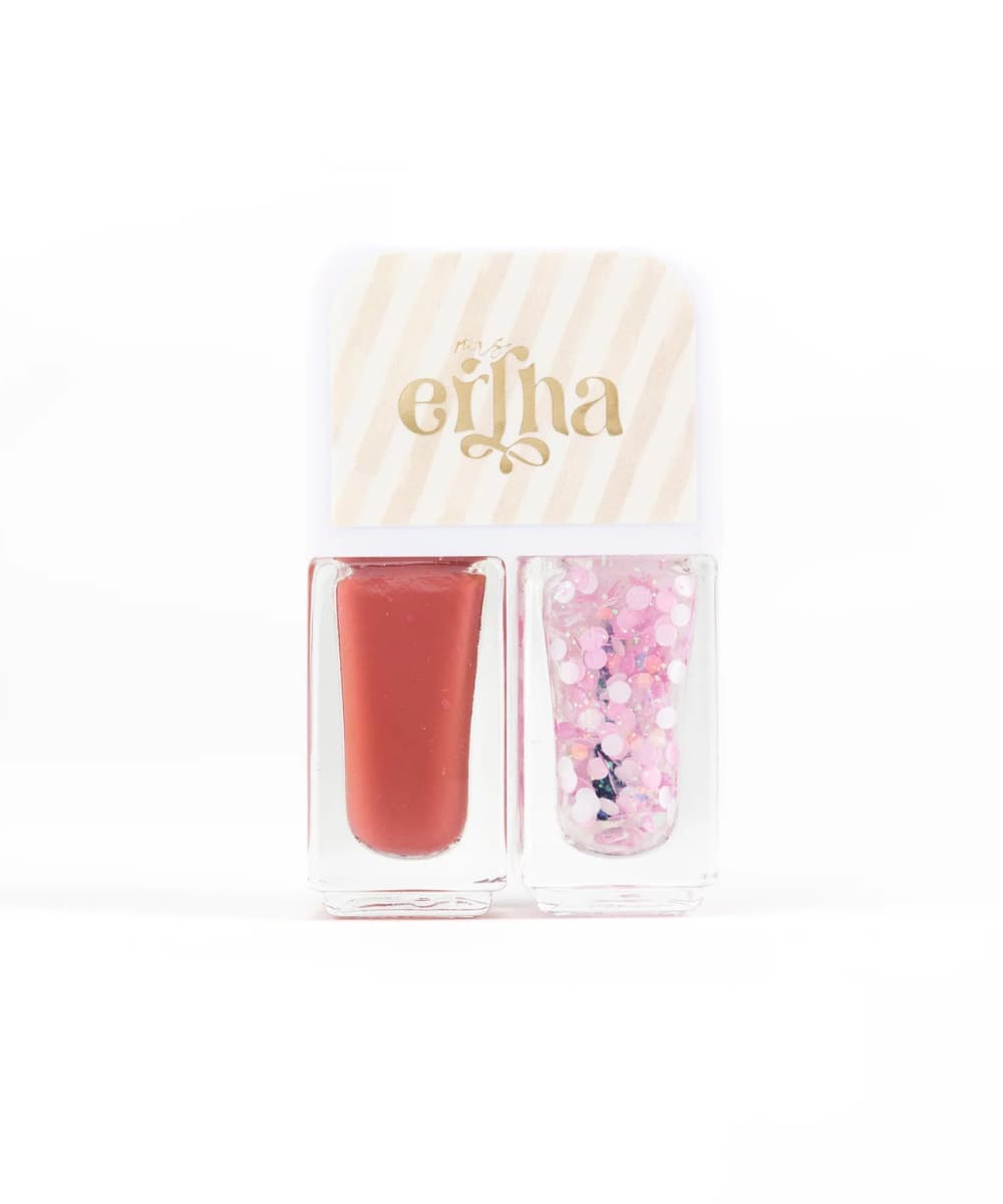 Duo de vernis a ongles pour enfants a base d eau aquabelles cherry wishes mrs ertha