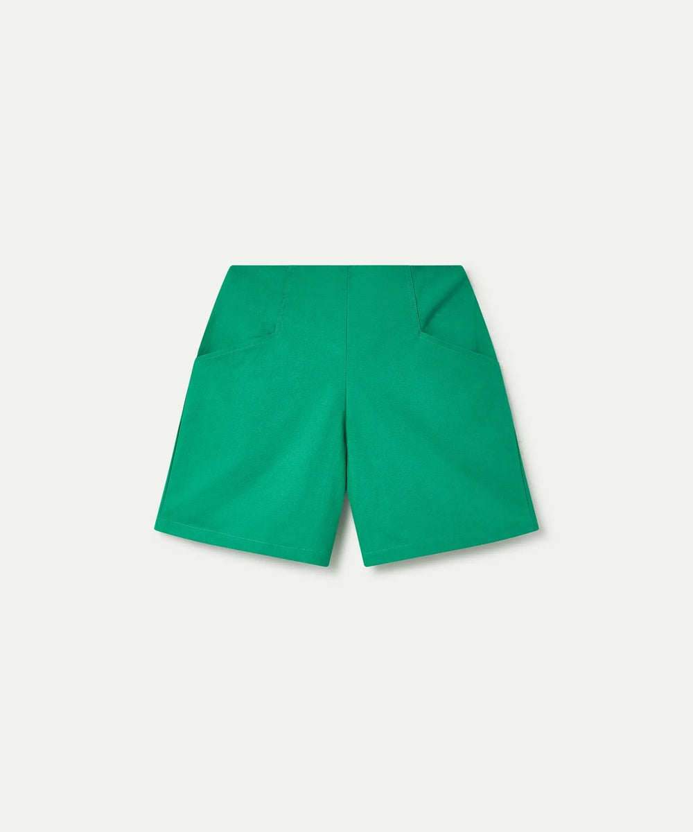 Short coton vert de Compañía Fantástica