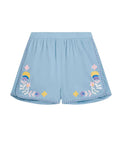 Short Maiwa brodé de la marque Louise Misha sur fond blanc