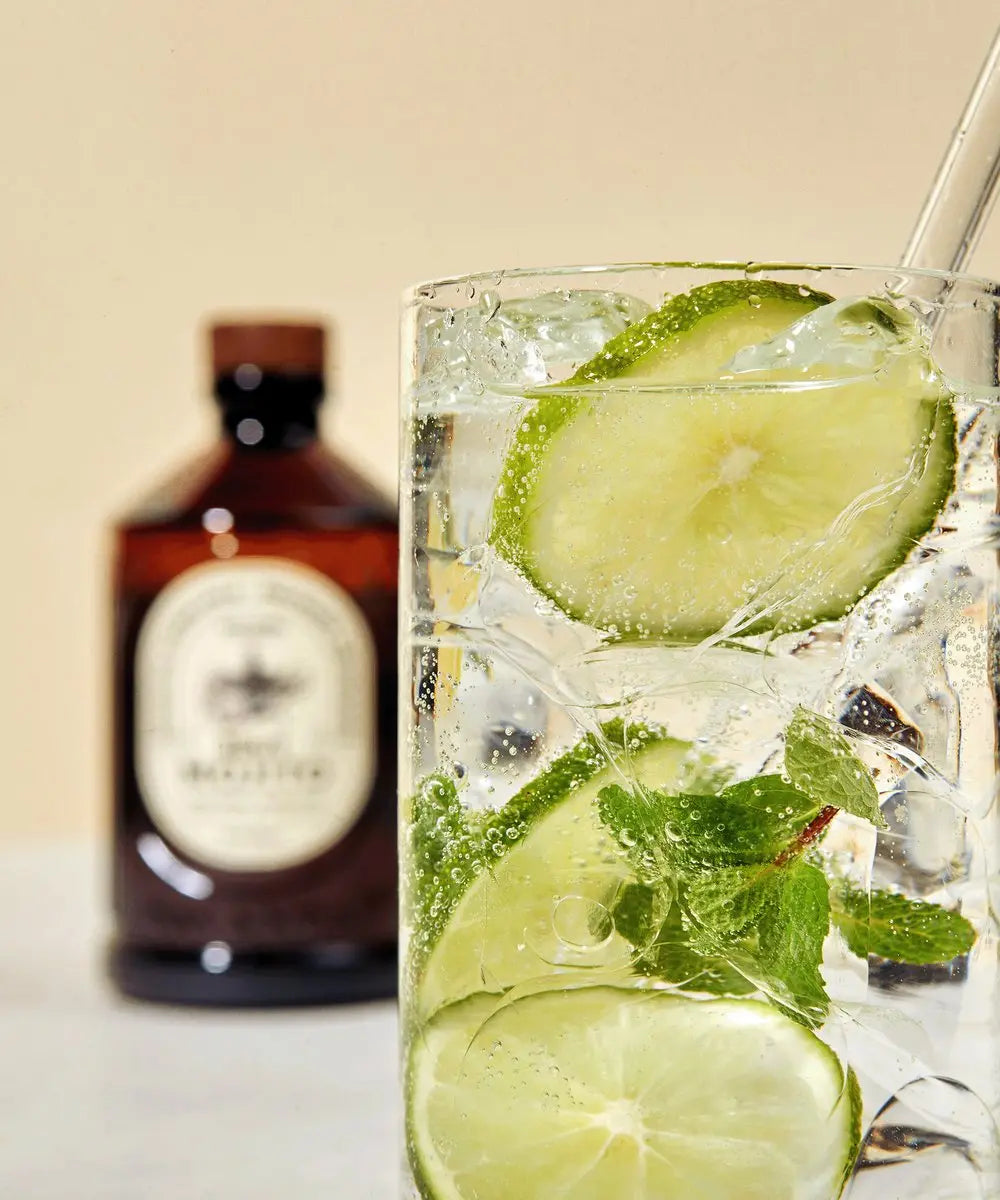 Sirop Brut de Mojito Bio Bacanha en situation