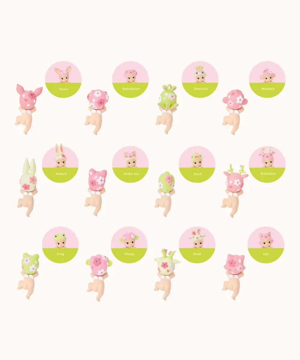 Détails des figurines Sonny Angel Hippers Cherry Blossom Serie