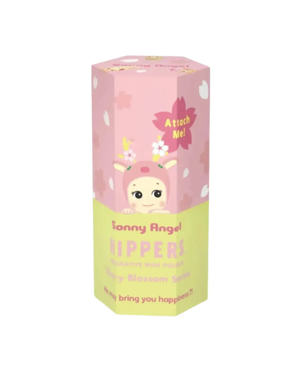Sonny Angel Hippers Cherry Blossom Serie sur fond blanc