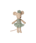 Souris Ballerine Petite Sœur - Menthe Maileg, vue principale sur fond blanc