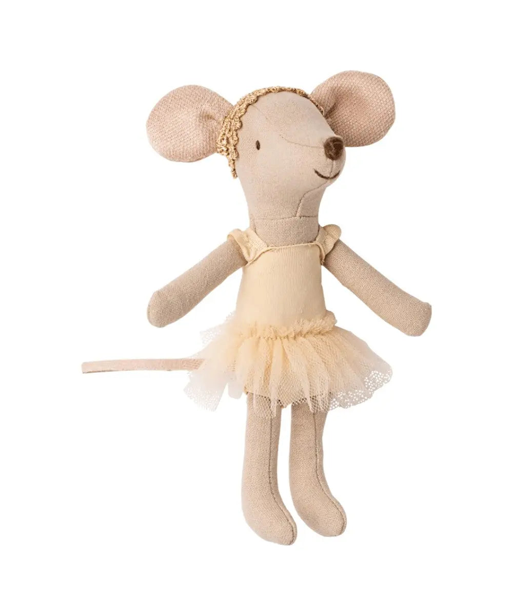 Souris Grande Soeur Danseuse de Ballet de Maileg sur fond blanc