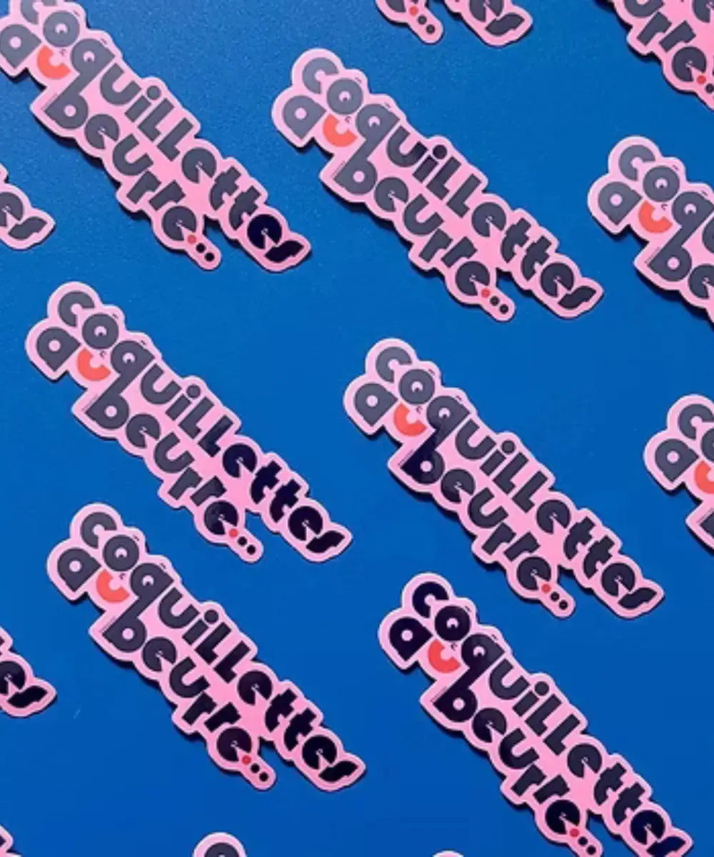 Photo des détails du sticker Coquillettes au beurre de Mariisoré