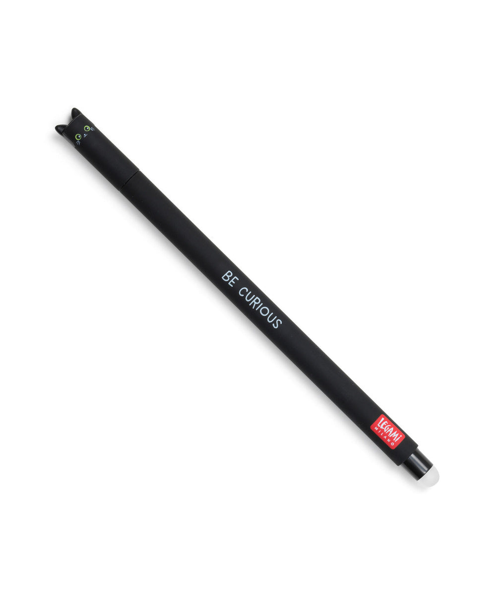 Stylo à Encre Gel Effaçable Chaton de Legami