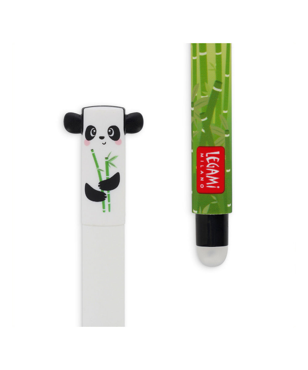 Stylo à Encre Gel Effaçable Panda de Legami