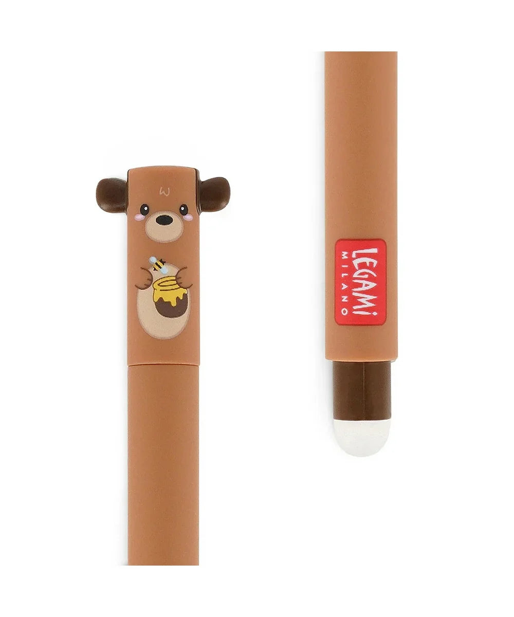 Stylo à Encre Gel Effaçable Teddy Bear « Dream Big » - Erasable Pen Legami