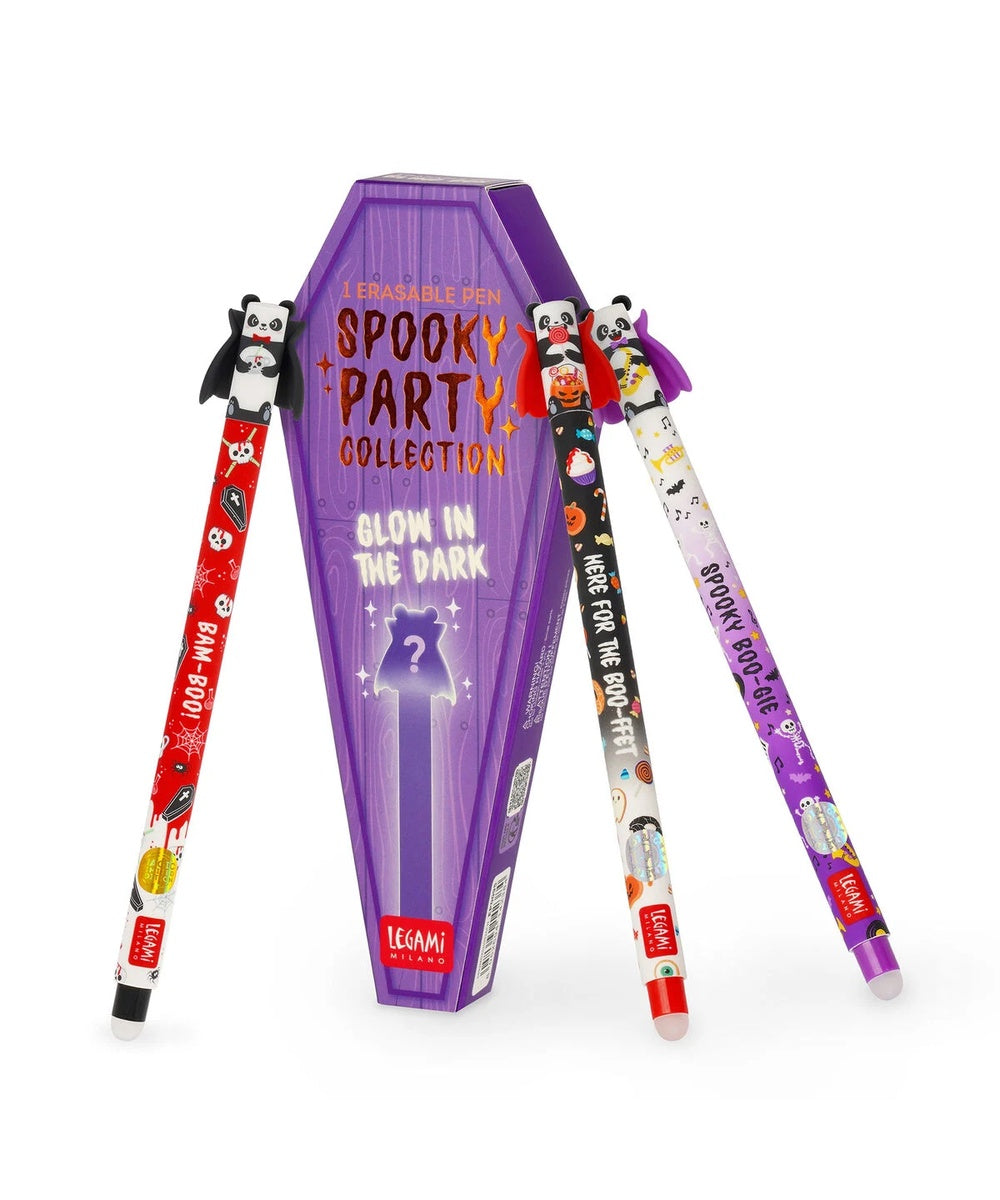 Stylo gel effaçable surprise d'Halloween Spooky Party de Legami