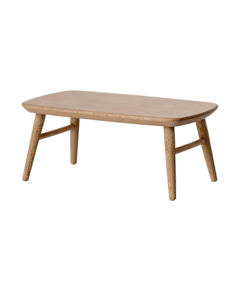 Table Basse Maileg Nature pour Souris sur un fond blanc