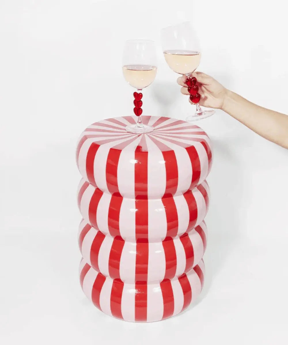 Table d'appoint Candy Rose de L'Avant Gardiste en situation