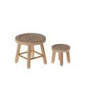 Table et Tabouret en Bois Maileg de la marque Maileg