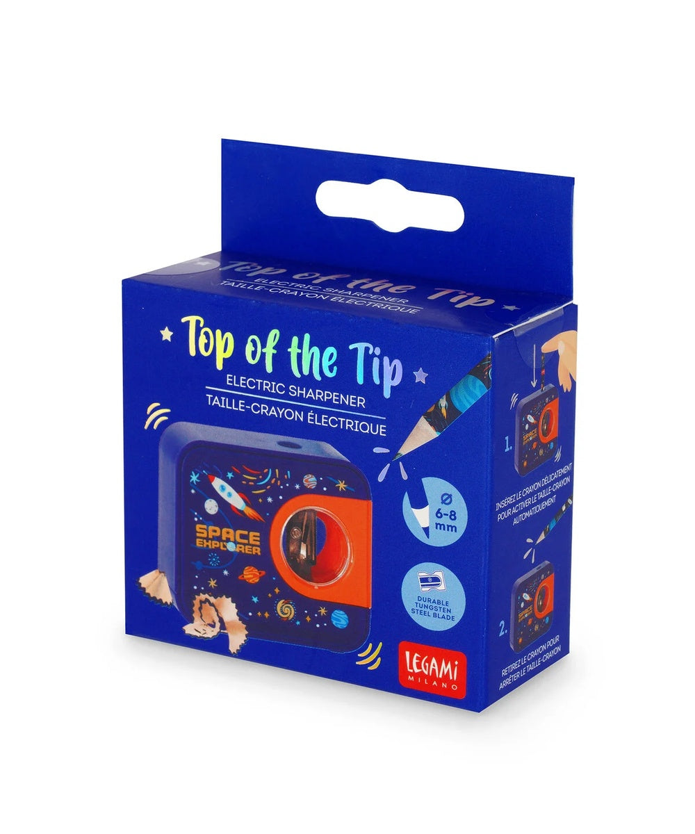 Taille-Crayon Électrique - Top of the Tip - Space Legami