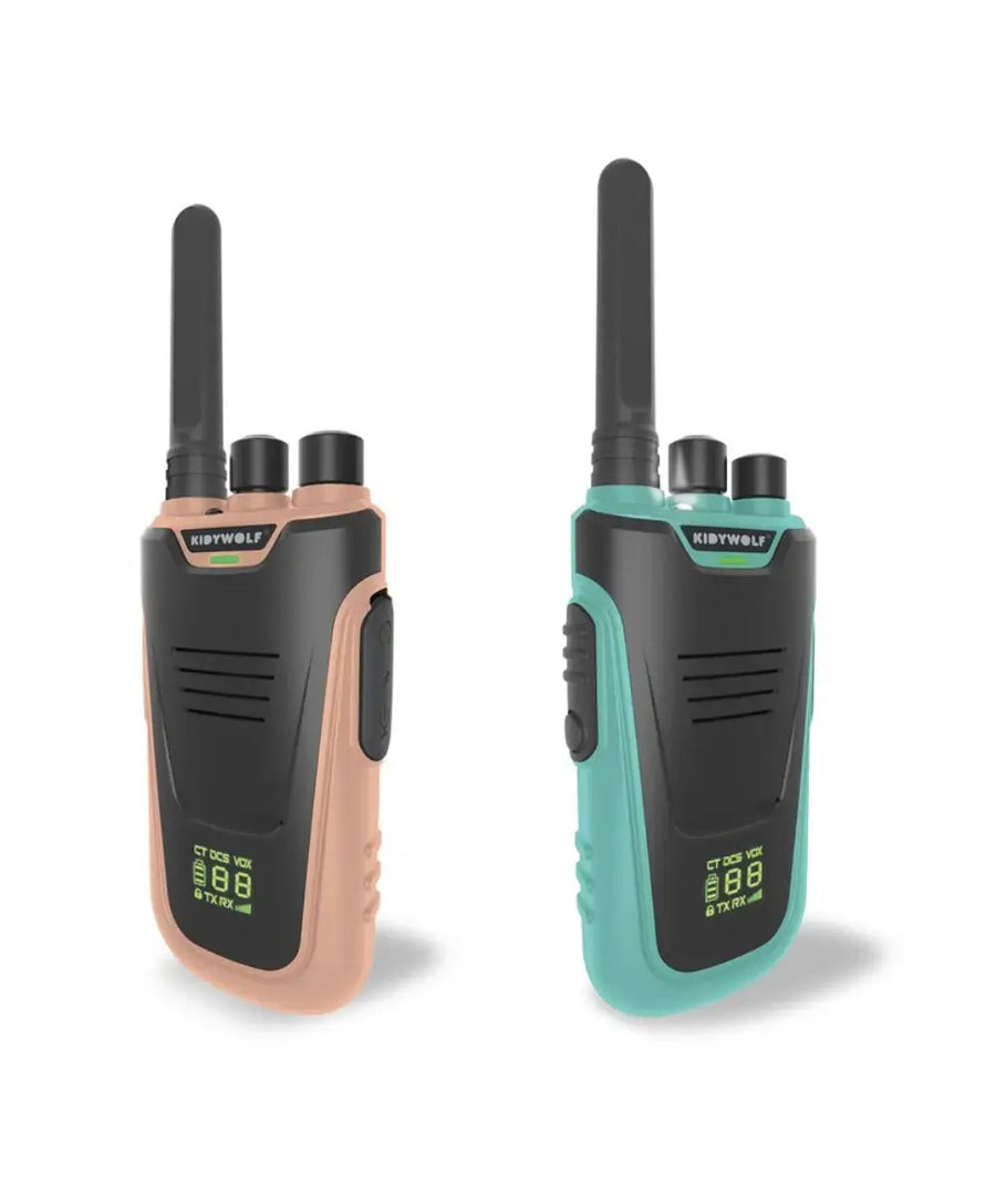 Talkies-walkies Kidytalk nude et cyan Kidywolf
