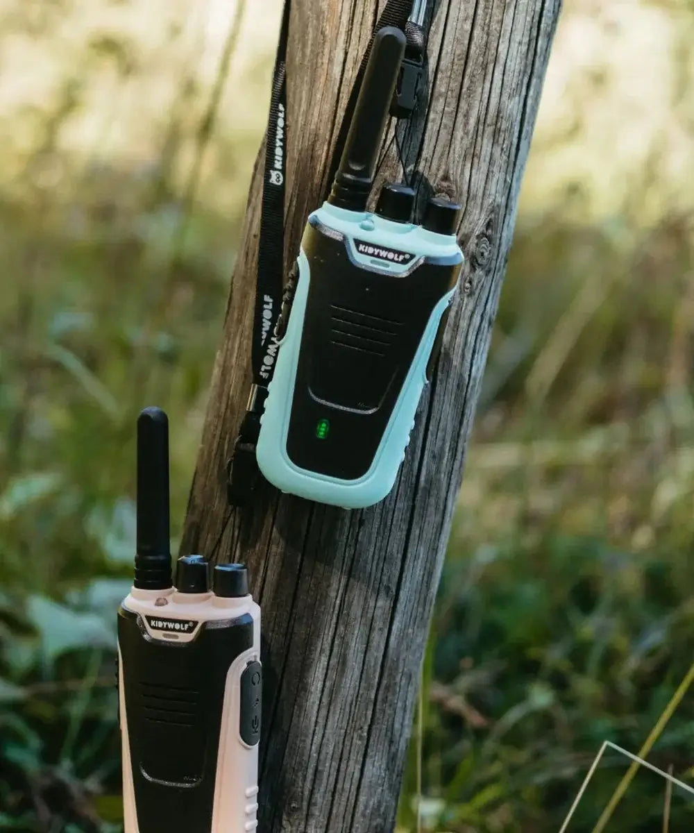 Talkies-walkies Kidytalk nude et cyan Kidywolf