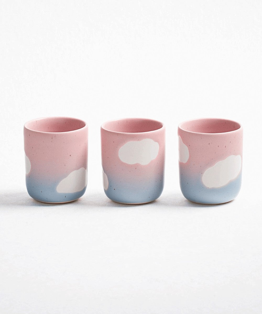 Tasse à expresso céramique Cloud Sunset Egg Back Home