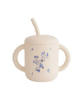 Tasse à paille Lilac Flowers Mushie