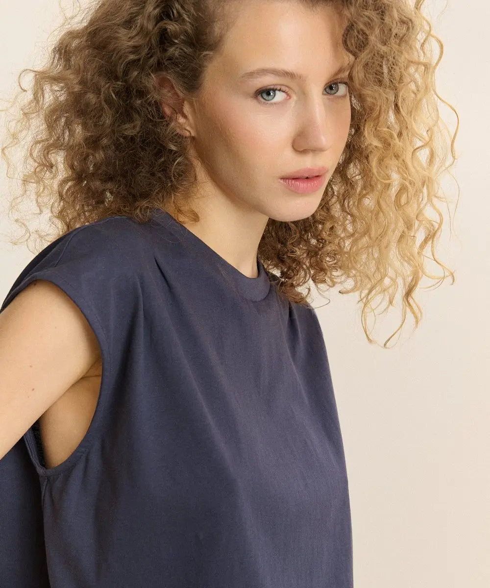 Tee-shirt Vivi Marine Garance en situation