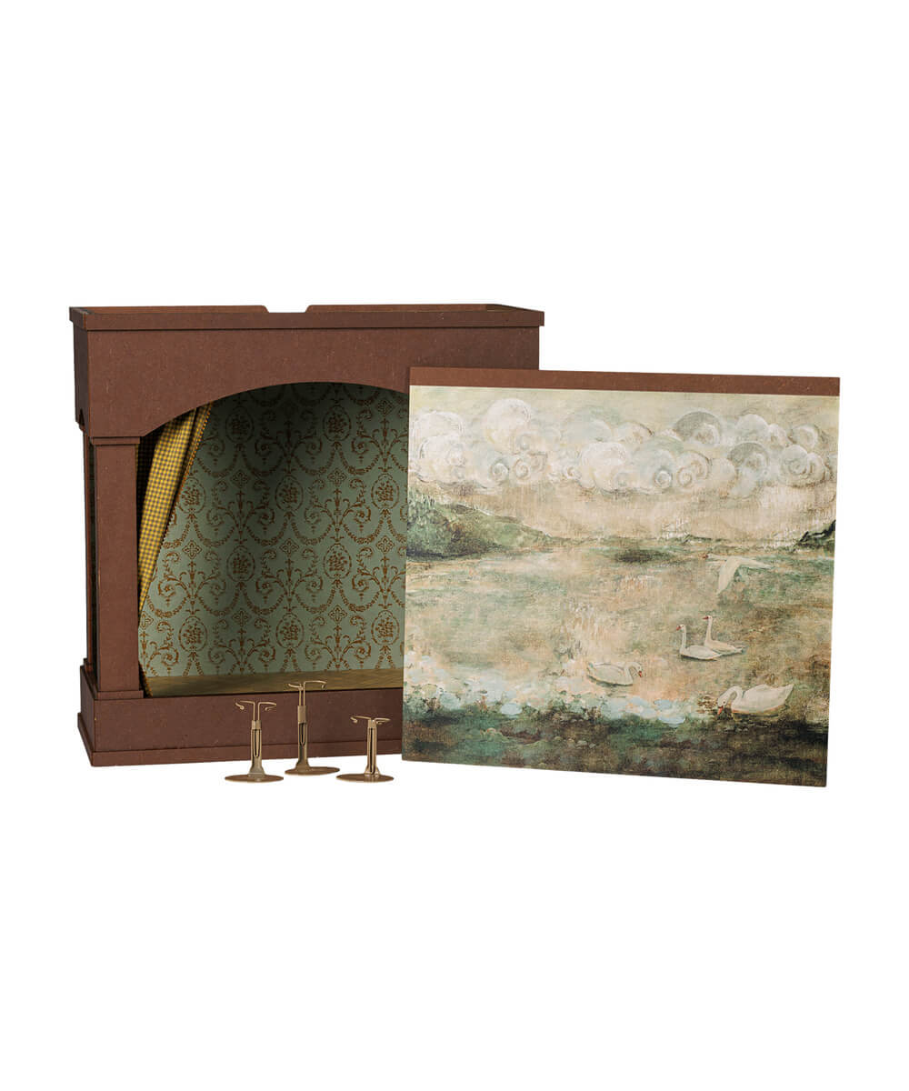 Théâtre pour Souris Maileg, vue principale sur fond blanc