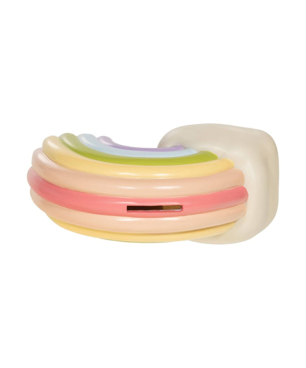 Tirelire arc-en-ciel décorative pour chambre d’enfant