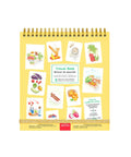 Travel Book aquarelle Retour de Marché La Petite Épicerie avec palette intégrée et cartes postales