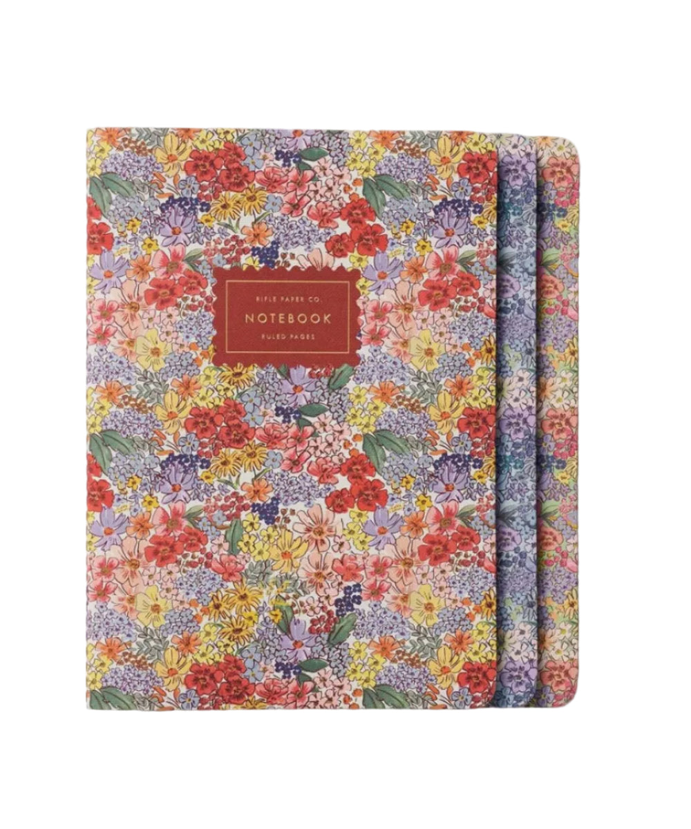 Trio de carnets cousus Mimi de Rifle Paper Co.