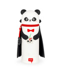 Trousse 2 en 1 en silicone retractable panda déguisé pour halloween bam boo de la marque Legami.