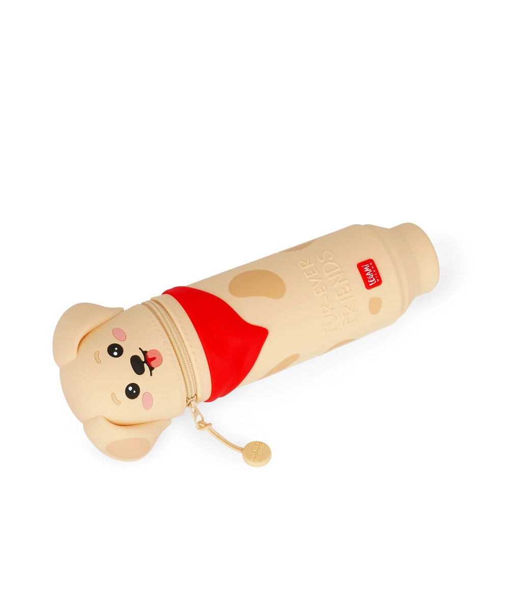 Trousse en Silicone Souple 2-en-1 - Kawaii Golden Legami
