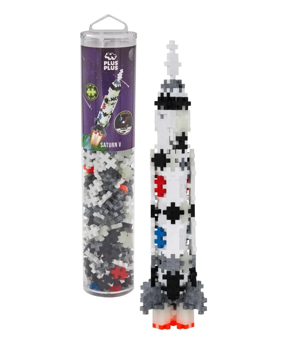 Tube Fusée Saturne 240 pièces de la marque Plus-Plus