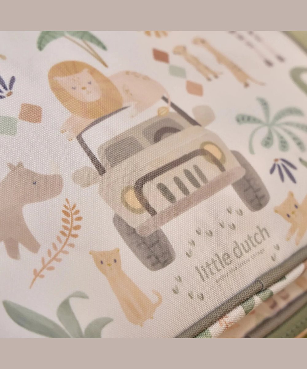 Vue d'ensemble en situation de Valise - Safari Friends de la marque Little Dutch