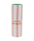 Vase en céramique Antonia La Vie en Rose de la marque belge Qué Rico