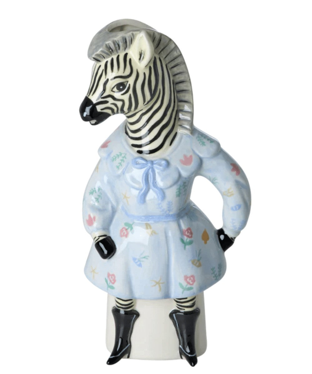 Vase en céramique Zèbre de la marque de danoise Rice