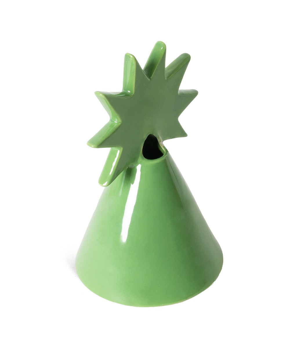 Vase Étoile polaire vert | Helio Ferretti — vue du produit