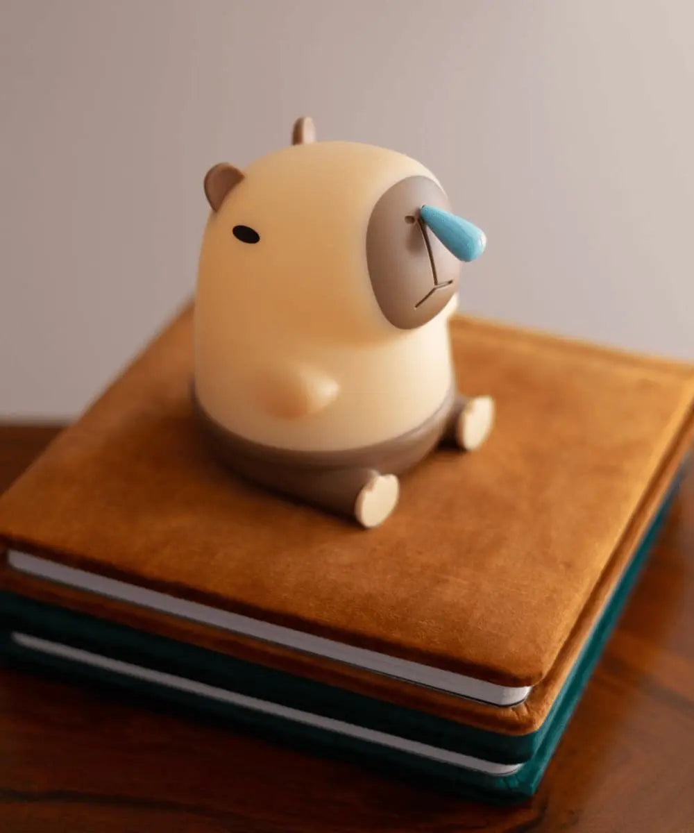 En silicone doux et avec son design fun, il sera parfait pour en décoration de chambre d'enfant