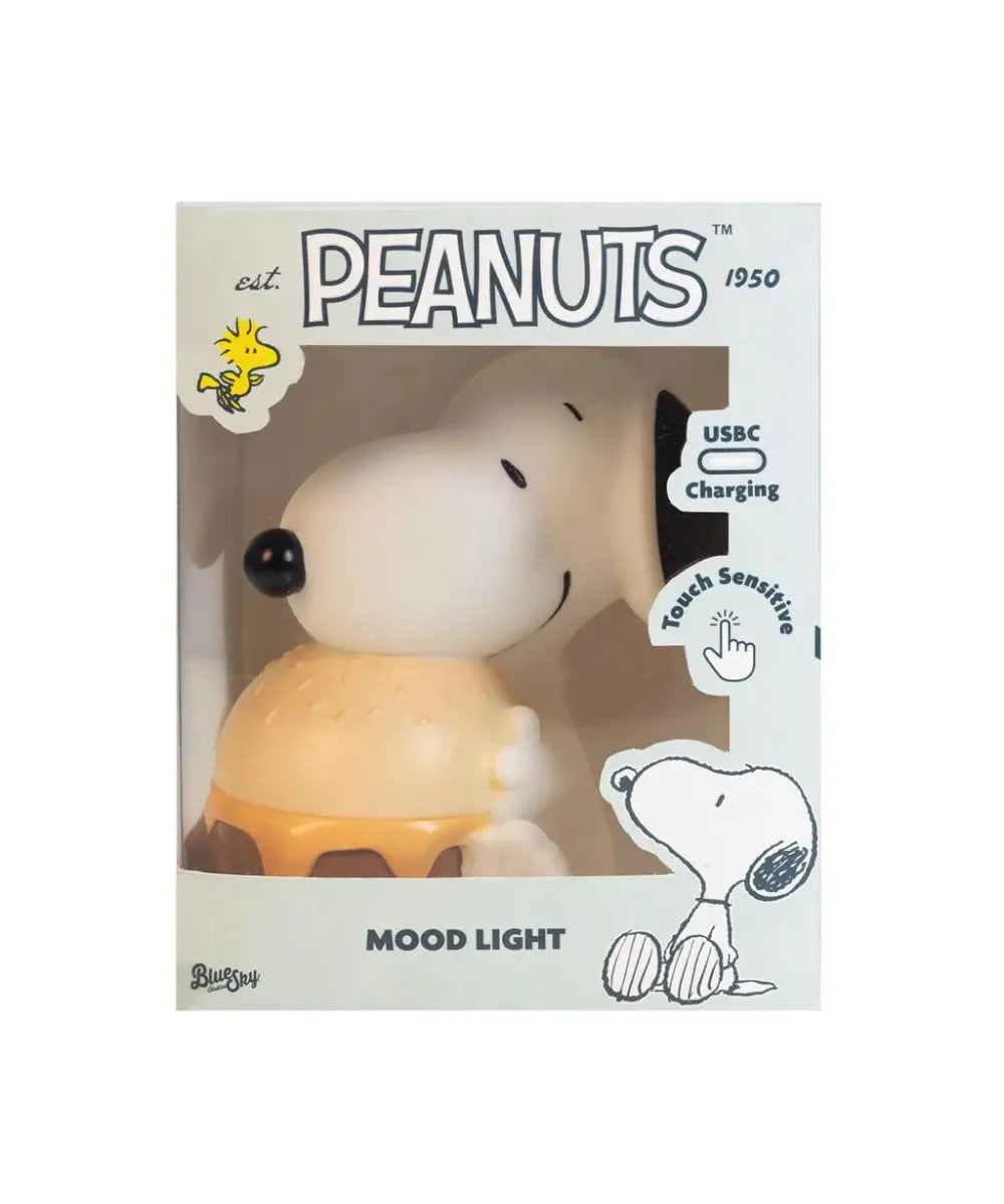 Veilleuse et lampe d ambiance tactile snoopy burger rechargeable usb c.