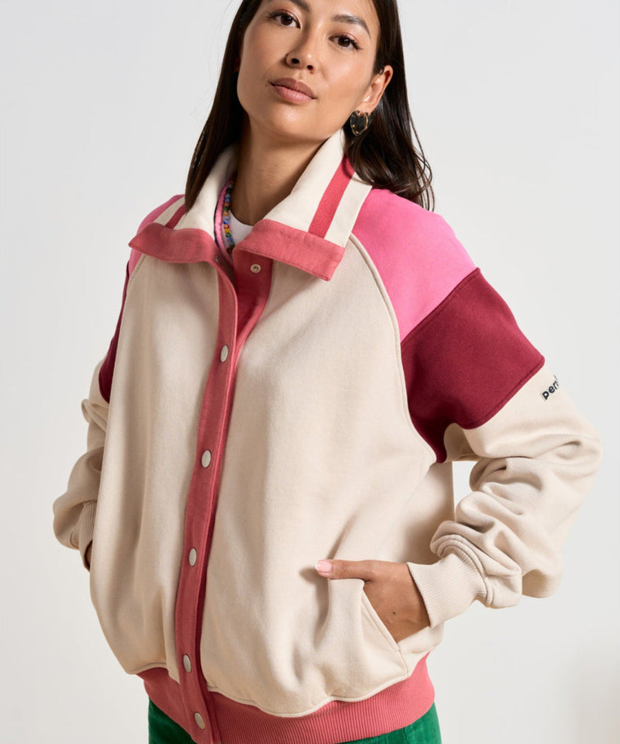 Veste Britney beige en coton biologique Perpète